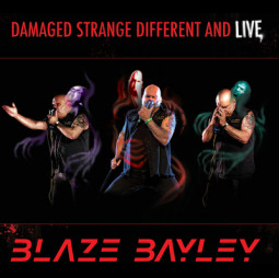 BLAZE BAYLEY - DAMAGED STRANGE DIFFERENT AND LIVE - LP