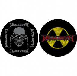 Megadeth Turntable Slipmat Set: Radioactive