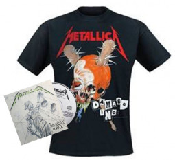 Combo: METALLICA - ...AND JUSTICE FOR ALL - CD + DAMAGE INC. TRIKO (XL)
