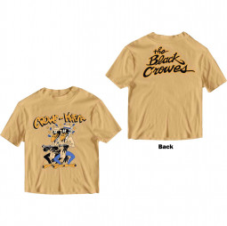 The Black Crowes Unisex T-Shirt: Crowe Mafia (Back Print - TRIKO