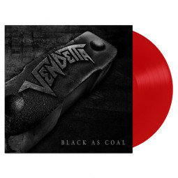 VENDETTA - BLACK AS COAL (RED VINYL) - LP