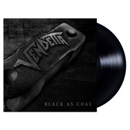 VENDETTA - BLACK AS COAL - LP