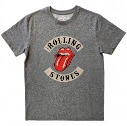 The Rolling Stones Unisex T-Shirt: Biker Tongue - TRIKO