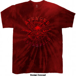 Avenged Sevenfold Unisex T-Shirt: Pent Up (Wash Collection) - TRIKO