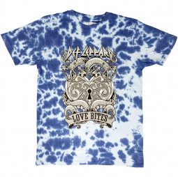 Def Leppard Unisex T-Shirt: Love Bites (Wash Collection) - TRIKO