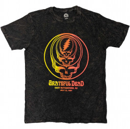 Grateful Dead Unisex T-Shirt: Concentric Skulls (Wash Collection) - TRIKO
