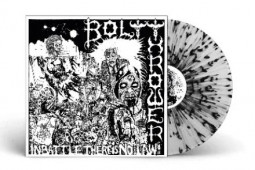 BOLT THROWER - IN BATTLE THERE IS NO LAW (CLEAR/BLACK/WHITE SPLATTER) - LP