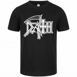 Death (Logo) - Kids t-shirt - black - white