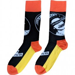 THE SEX PISTOLS UNISEX ANKLE SOCKS: GOD SAVE THE QUEEN - PONOŽKY