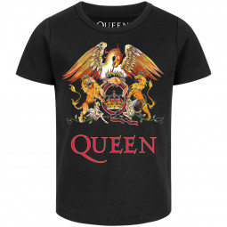 Queen (Crest) - Girly shirt - black - multicolour