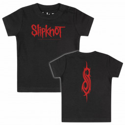 Slipknot (Logo) - Baby t-shirt - black - red