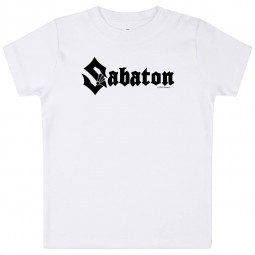 SABATON (LOGO) - Tričko pro miminka BÍLÉ