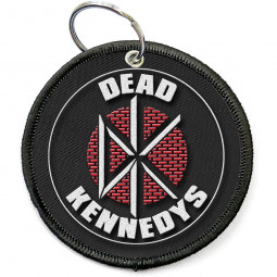 Dead Kennedys Keychain: Circle Logo (Double Sided Patch) (PŘÍVĚSEK)