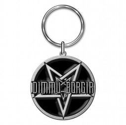 Dimmu Borgir Keychain: Pentagram (Die-Cast Relief) (PŘÍVĚSEK)