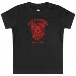 Alice Cooper (Raise the Dead) - Baby t-shirt - black - red