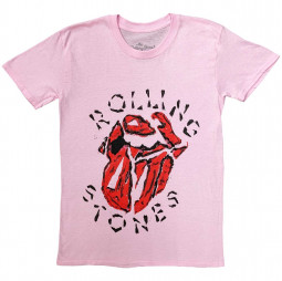 The Rolling Stones Unisex T-Shirt: Hackney Diamonds Painted Tongue