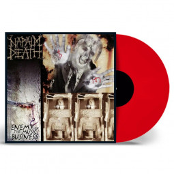 NAPALM DEATH - ENEMY OF THE MUSIC BUSINESS (RED VINYL) - LP