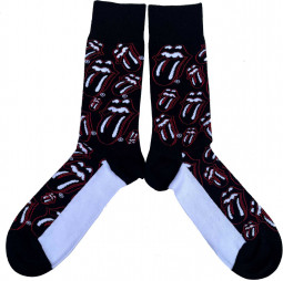 The Rolling Stones Unisex Ankle Socks: Outline Tongues - PONOŽKY