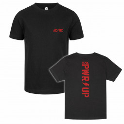 AC/DC (PWR UP) - Kids t-shirt - black - red