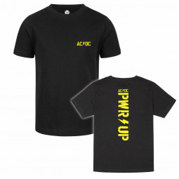 AC/DC (PWR UP) - Kids t-shirt - black - yellow