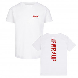 AC/DC (PWR UP) - Kids t-shirt - white - red