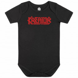 Kreator (Logo) - Baby bodysuit - black - red