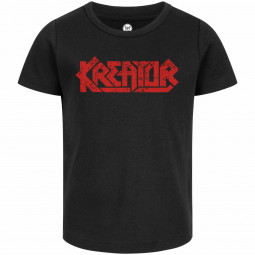 Kreator (Logo) - Girly shirt - black - red