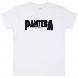Pantera (Logo) - Baby t-shirt - white - black