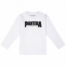 Pantera (Logo) - Baby longsleeve - white - black