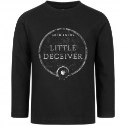Arch Enemy (Little Deceiver) - Kids longsleeve - black - white