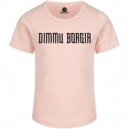 Dimmu Borgir (Logo) - Girly shirt - pale pink - black