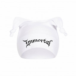 Immortal (Logo) - Baby cap - white - black - one size - čepička