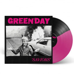 GREEN DAY - SAVIORS (BLACK/PINK VINYL) - LP