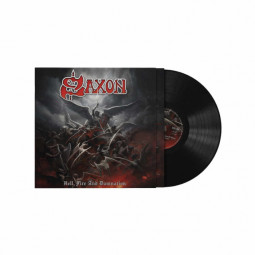 SAXON - HELL, FIRE AND DAMNATION - LP