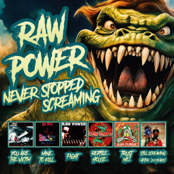RAW POWER - NEVER STOPPED SCREAMIN - 3CD
