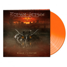 FLOTSAM AND JETSAM - BLOOD IN THE WATER - LP Orange