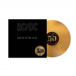 AC/DC - BACK IN BLACK (GOLD METALLIC) - LP