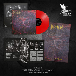 IDLE RUIN - THE FELL TYRANT (RED VINYL) - LP