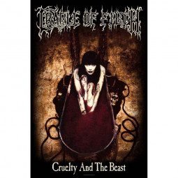 CRADLE OF FILTH - CRUELTY AND THE BEAST - TEXTILNÍ PLAKÁT