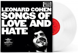 LEONARD COHEN - SONGS OF LOVE AND HATE (WHITE VINYL) - LP