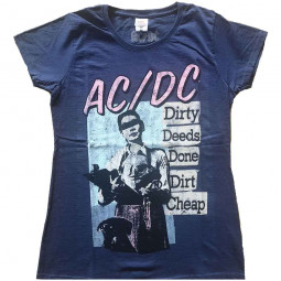 AC/DC - DIRTY DEEDS DONE DIRT CHEAP (GIRLIE) - TRIKO