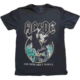 AC/DC - FOR THOSE ABOUT THE ROCK (YELLOW OUTLINES) - TRIKO