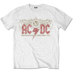 AC/DC - OZ ROCK (WHITE) - TRIKO