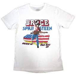 BRUCE SPRINGSTEEN - BORN IN THE USA '85 (WHITE) - TRIKO