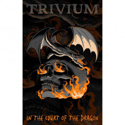 TRIVIUM - IN THE COURT OF THE DRAGON - TEXTILNÍ PLAKÁT