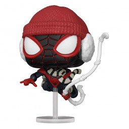 Marvel's Spider-Man POP! Games Vinyl Figure Miles Morales Winter Suit 9 cm