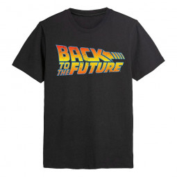 Back To The Future T-Shirt Logo Size S