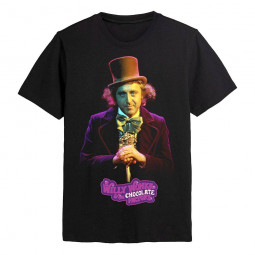 Willy Wonka & the Chocolate Factory T-Shirt Willy Wonka Size XL