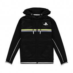 Sony PlayStation Hooded Sweater Color Stripe Size S