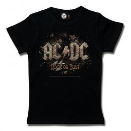 AC/DC (Rock or Bust) - Girly shirt